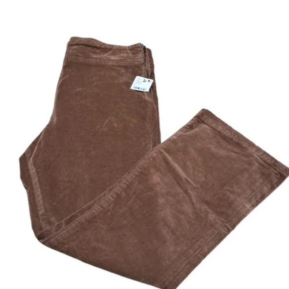 Free People Pants - Free People Flared Corduroy Pants